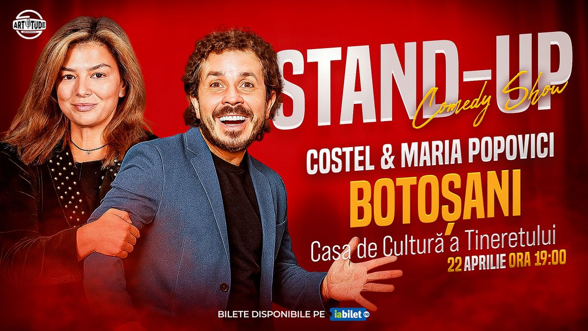Botoșani: Costel și Maria Popovici - Stand Up Comedy Show