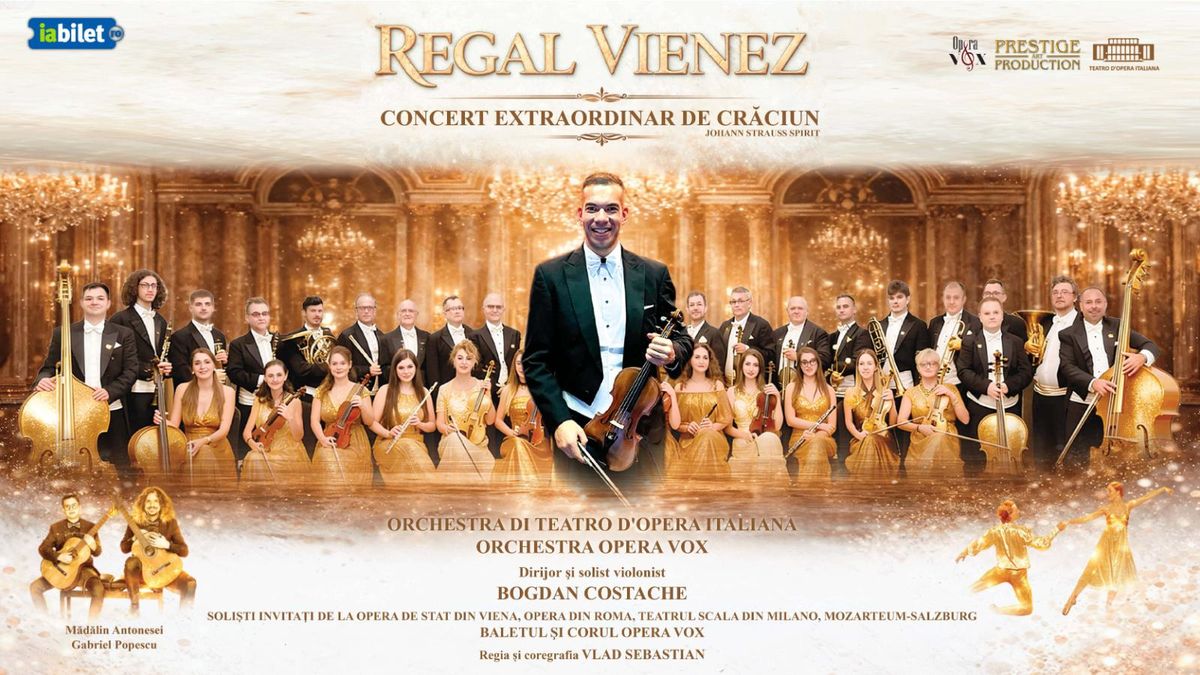 Botosani: Regal Vienez - Concert extraordinar de Craciun