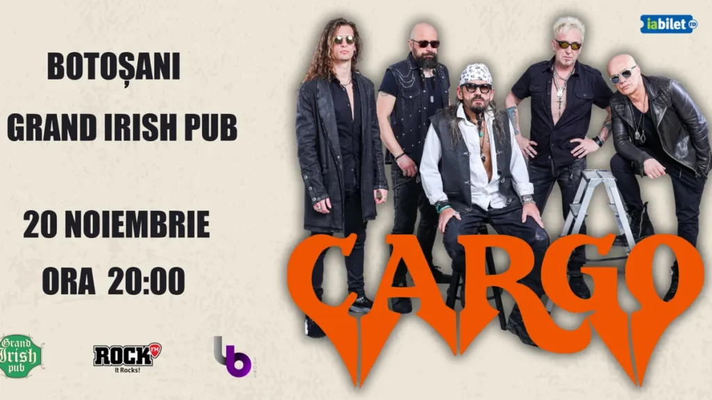 Concert Cargo la Grand Irish Pub, Botoșani
